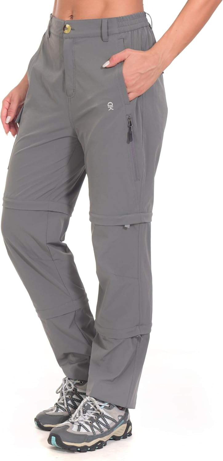 Stretch Convertible Pants, Zip Quick Dry Hiking Pants image 1